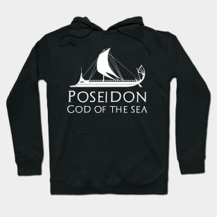 Poseidon God Of The Sea - Ancient Greek Mythology Hoodie